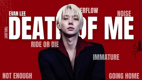 Cover art for death of me - evan