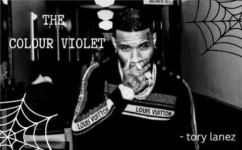 Cover art for the colour violet