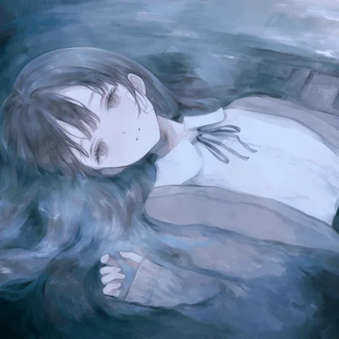 Cover art for 水底までは還れない - At least in the shallows, I wonder if I could be forgiven.